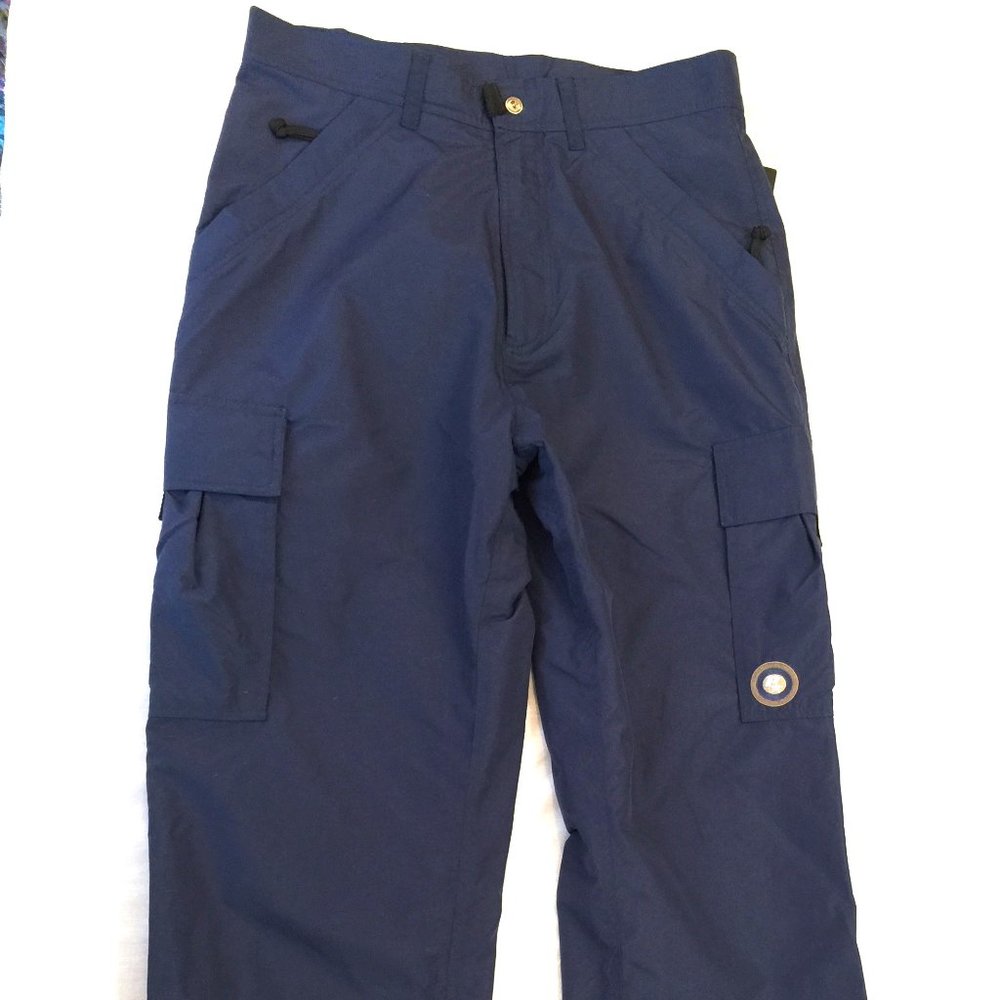 ❄️❄️❄️ NWT PIRATE SNOW MENS CARGO NYLON SKI SNOW LIGHTWEIGHT PANTS SIZE M ❄️❄️❄️